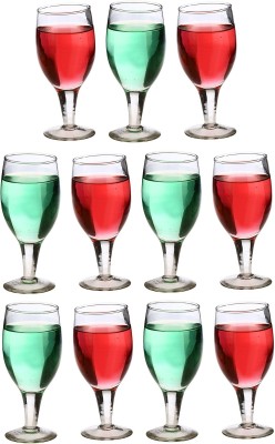 AFAST (Pack of 11) E_Wine-R11 Glass Set Wine Glass(200 ml, Glass, Clear)