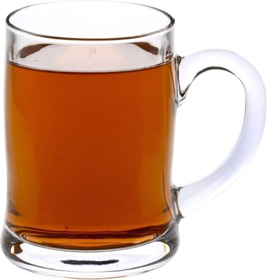 Somil Multipurpose Drinking Glass -B327 Glass Beer Mug(350 ml, Glass, Clear)