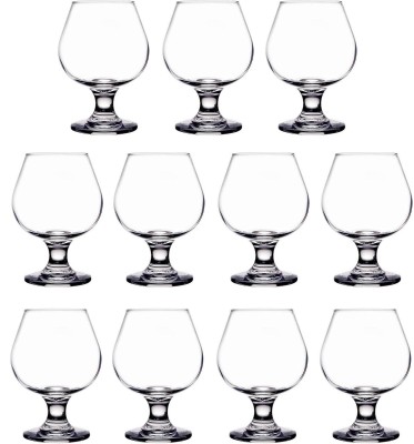 AFAST (Pack of 11) E_WineHub-F11 Glass Set Wine Glass(300 ml, Glass, Clear)