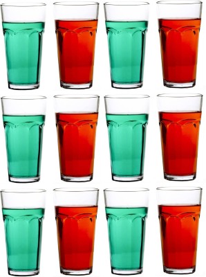Somil (Pack of 12) Multipurpose Drinking Glass -B606 Glass Set Water/Juice Glass(300 ml, Glass, Clear)