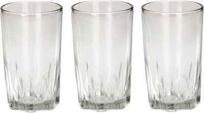AFAST (Pack of 3) E_GGlass- H3 Glass Set Water/Juice Glass(200 ml, Glass, Clear)