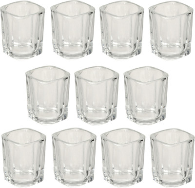 Somil (Pack of 11) Multipurpose Drinking Glass -B834 Glass Set Shot Glass(50 ml, Glass, Clear)