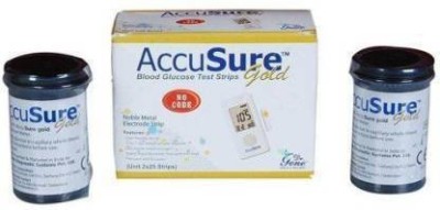 AccuSure GOLD50 50 Glucometer Strips