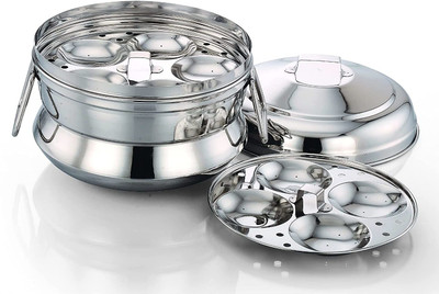 Flipkart SmartBuy Stainless Steel Idly Panai/Steamer/Maker with 2 Idly Plates Steams 9 Idlies Induction & Standard Idli Maker(1 Plates , 9 Idlis )