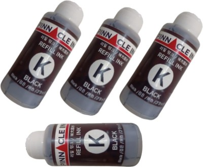 PINNACLE Canon Cartridge Dye Ink Compatible For Canon PG 40, 47, 88, 89, 740, 745, 810, 830 / CL 41, 57, 98, 99, 741, 746, 811, 831, MG-2470, MG-2570, MX-328, MX-338, MX-347, MX-357, E460, IP-2770, IP-7220, MP-245, MP-486 & MP-496 Black Black Ink Bottle