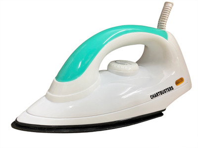Chartbusters MAGIC LONG LIFE DRY IRON 750-WATS, HEAVY PERFORMANCE, WITH STYLISH LOOKS, 03 750 W Dry Iron(Multicolor)