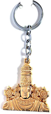 ShopTop Tirupati Balaji Decorative gold key chain Key Chain