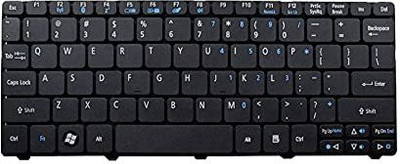 WISTAR Laptop Keyboard Compatible for Acer Aspire One 532H D255 D255E D257 D260 D270 NAV50 EM350 P0VE6 Series Laptop Keyboard Replacement Key