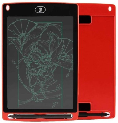 ASM GROUP Kids Toys LCD Writing Tablet 8.5Inch E-Note Pad Best Gift for Girls Boy(Red)