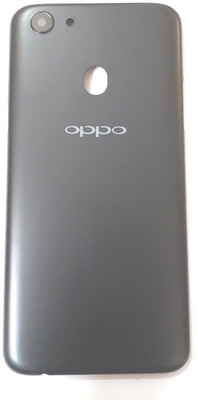 Spares4ever Oppo F5 Black Back Panel(Black)
