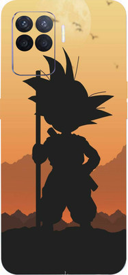 BugguSkin OPPO F19 Pro Mobile Skin(Ultra Super Goku Sunset Skin With High Matte Finish., Mobile Skin (Back+Side+Camera))