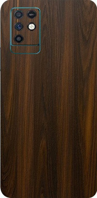 AsSkin Infinix Note 10, infinix note 10 Mobile Skin(Ultra Super Mahogany Wood Skin With High Matte Finish..)