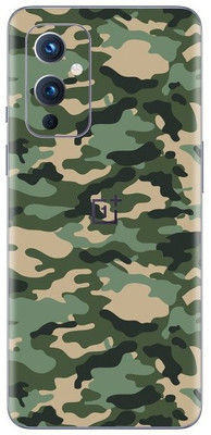 Orgic India OnePlus 9 Mobile Skin(Camo Green)