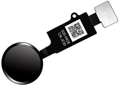Shinzo Home Menu Button Flex Cable Part Without Touch Compatible with Apple iPhone 7 Plus ( A1661, A1784, A1785, A1786 ) -Black Home Button