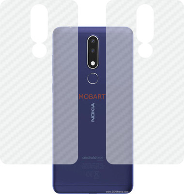 MOBART Back Screen Guard for NOKIA 3.1 PLUS(Pack of 2)