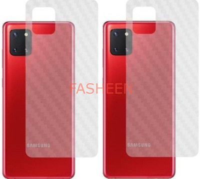 Fasheen Back Screen Guard for SAMSUNG GALAXY A81(Pack of 2)
