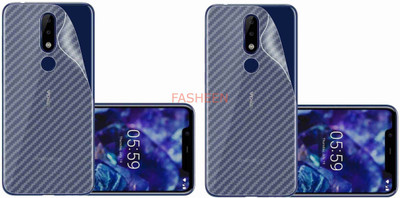 Fasheen Back Screen Guard for NOKIA 5.1(Pack of 2)
