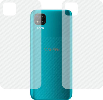 Fasheen Back Screen Guard for POCO C3(Pack of 2)