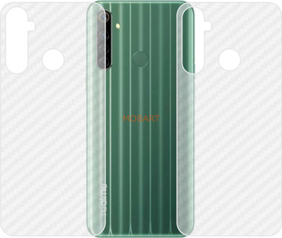 MOBART Back Screen Guard for REALME 6 I(Pack of 2)
