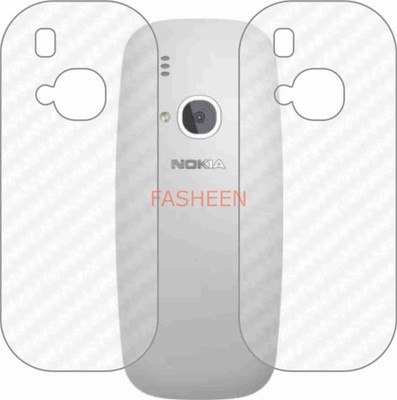 Fasheen Back Screen Guard for NOKIA 3310 DS(Pack of 2)
