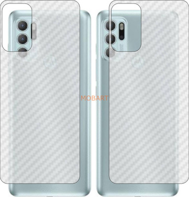MOBART Back Screen Guard for MOTOROLA MOTO G60 S(Pack of 2)