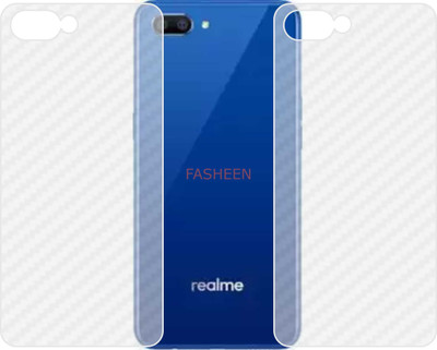 Fasheen Back Screen Guard for Realme C1(Pack of 2)