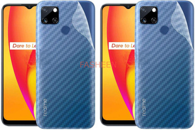 Fasheen Back Screen Guard for REALME C12(Pack of 2)