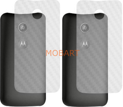 MOBART Back Screen Guard for Motorola Moto E (1st Gen)(Pack of 2)