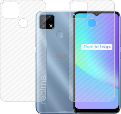 MOBART Back Screen Guard for REALME C25 (RMX 3193)(Pack of 2)