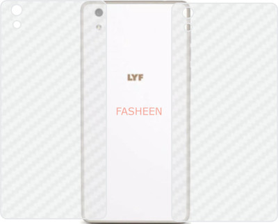 Fasheen Back Screen Guard for Reliance Jio LYF Water 6(Pack of 2)