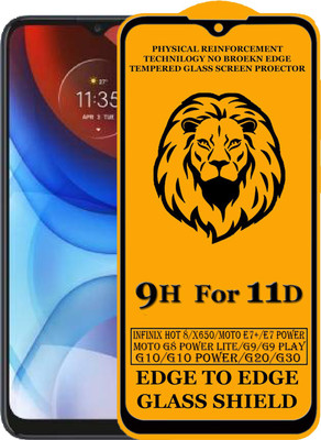 Dream Edge To Edge Tempered Glass for Infinix Hot 8(Pack of 1)