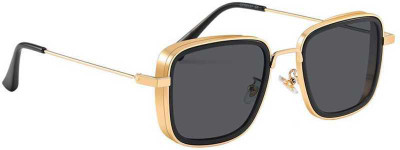 PEKUNIARY Aviator Sunglasses(For Men & Women, Black)