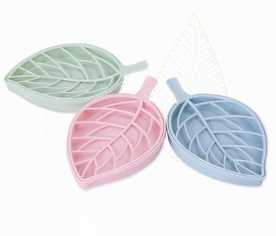 VibeX Self Draining Bar Soap Holder Dish with Drain for Sink(Multicolor)