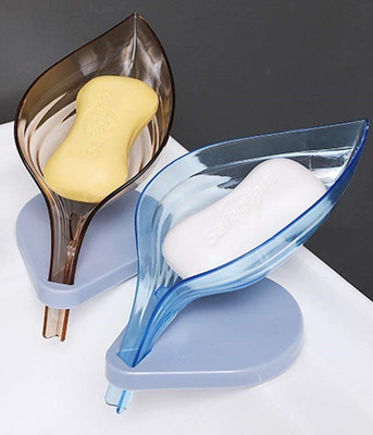ActrovaX Self Draining Bar Soap Holder Dish with Drain for Sink(Multicolor)