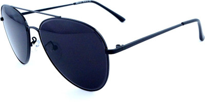 Wilibolo Aviator Sunglasses(For Men & Women, Black)