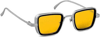 UA CRAFT Rectangular Sunglasses(For Boys & Girls, Yellow)