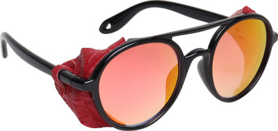 PEKUNIARY Over-sized Sunglasses(For Men & Women, Red)