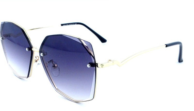 Wilibolo Butterfly Sunglasses(For Men & Women, Grey)