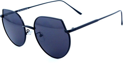 Wilibolo Rectangular Sunglasses(For Men & Women, Black)