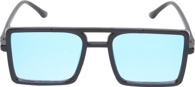 PEKUNIARY Retro Square Sunglasses(For Men & Women, Clear)