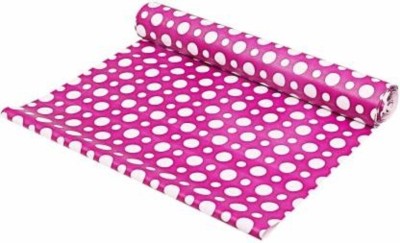 ZITIN Rectangular Pack of 1 Table Placemat(Pink, Polypropylene)