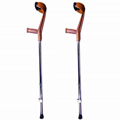 MUBBA Walking Crutches Pair of elbow Walking Stick