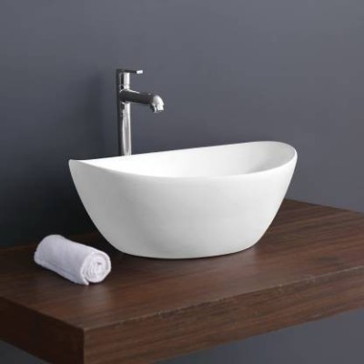 SENISTO OVEL SHAPE BEST BASIN SPZO Table Top Basin(WHITE)