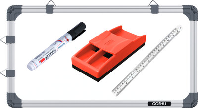 GOSHU Non Magnetic Non Magnetic Non Magnetic Whiteboards(White, Green)