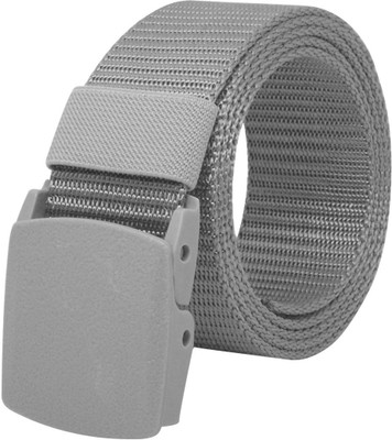 HENEDA Men Casual Grey Nylon Belt