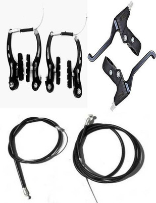 ghg Bicycle power brake set panja + lever + wire pack of 3 Bicycle Brake Disk