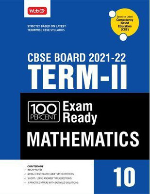 Class 10-100 Percent Exam Ready Cbse Board Term 2 Chapter-Wise Question Bank Mathematics(English, Paperback, unknown)