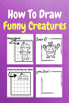 How To Draw Funny Creatures(English, Paperback, Sor Miller)