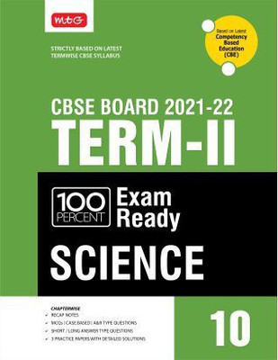 Class 10-100 Percent Exam Ready Cbse Board Term 2 Chapter-Wise Question Bank Science(English, Paperback, unknown)