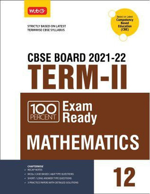 Class 12-100 Percent Exam Ready Cbse Board Term 2 Chapter-Wise Question Bank Mathematics(English, Paperback, unknown)